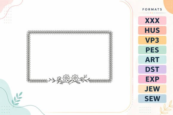 Decorative Floral Frame: A Designer’s Review for Business Branding