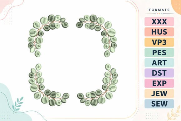 Eucalyptus Wreath Floral: A Review for Gift Embroidery