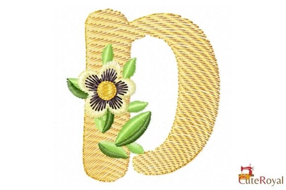 Floral Letter D – Monogram: A Designer’s Review for Business Branding