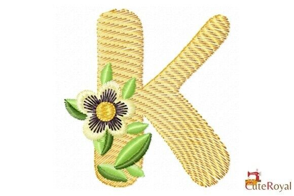 Floral Letter K – Monogram: A Designer’s Honest Review for Personalized Gifts