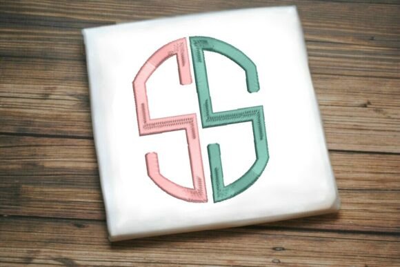 Geometric Split Letter Monogram S: A Designer’s Honest Review for Real-World Embroidery Projects