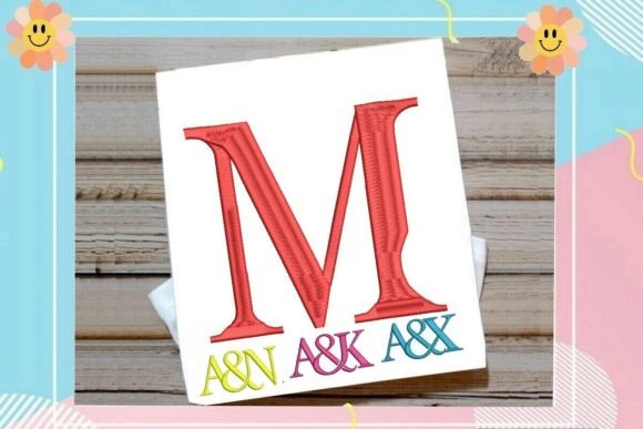 Letter M Split Monogram Logo: A Designer’s Honest Review for Real Embroidery Projects