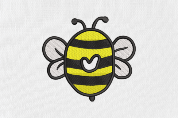 Letter O Bee Monograms: A Sweet Spot for Craft Fair Embroidery
