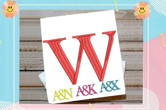 Letter W Split Monogram Logo: A Seller’s Review for Etsy & Small Shop Embroidery