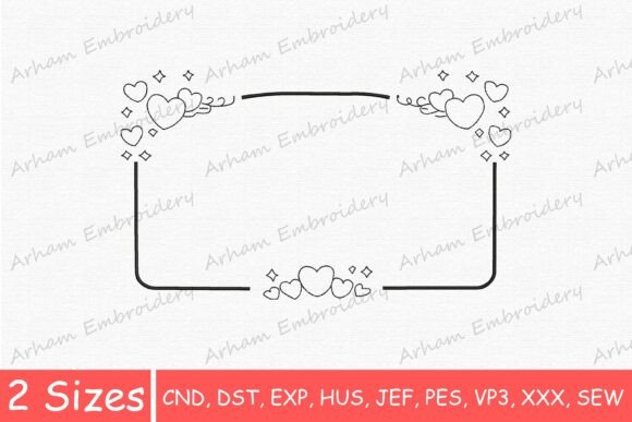 Valentine Heart Frame: A Designer’s Review for Business Embroidery Use